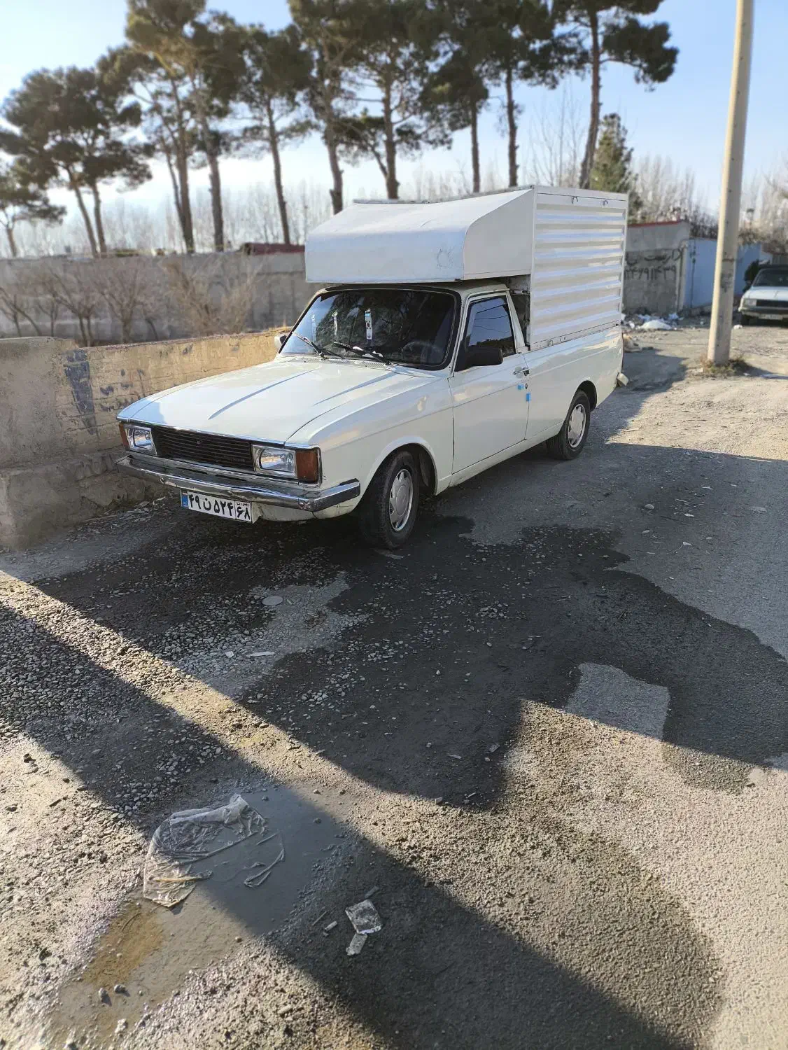 وانت پیکان مدل 87دوگانه فابریک|خودرو سواری و وانت|قشم, |دیوار