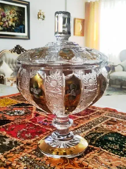 دو عدد گلدان چک اصل و شکلات خوری|صنایع دستی و سایر لوازم تزئینی|قم, سالاریه|دیوار
