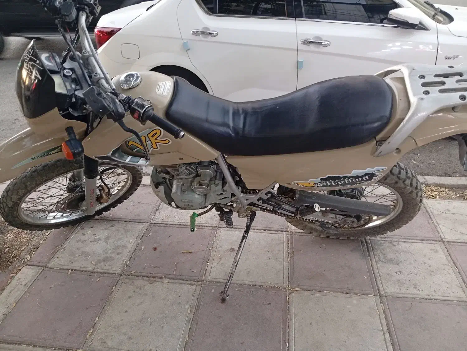 متور هاردفورد استارتی|موتورسیکلت|بانه, |دیوار