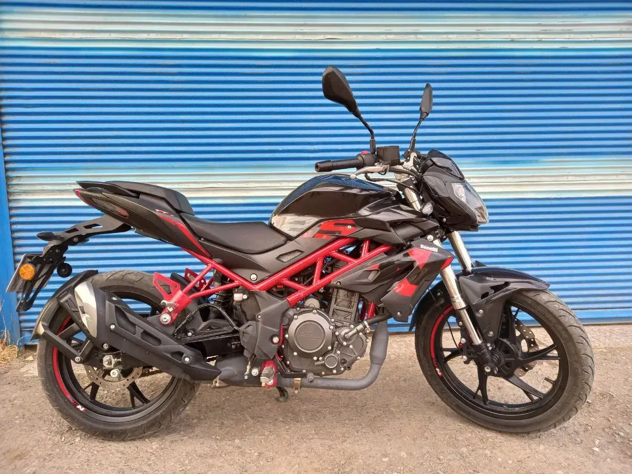 بنلی 250 نیوفیس کم کار و klx250|موتورسیکلت|رشت, شهرک قدس|دیوار