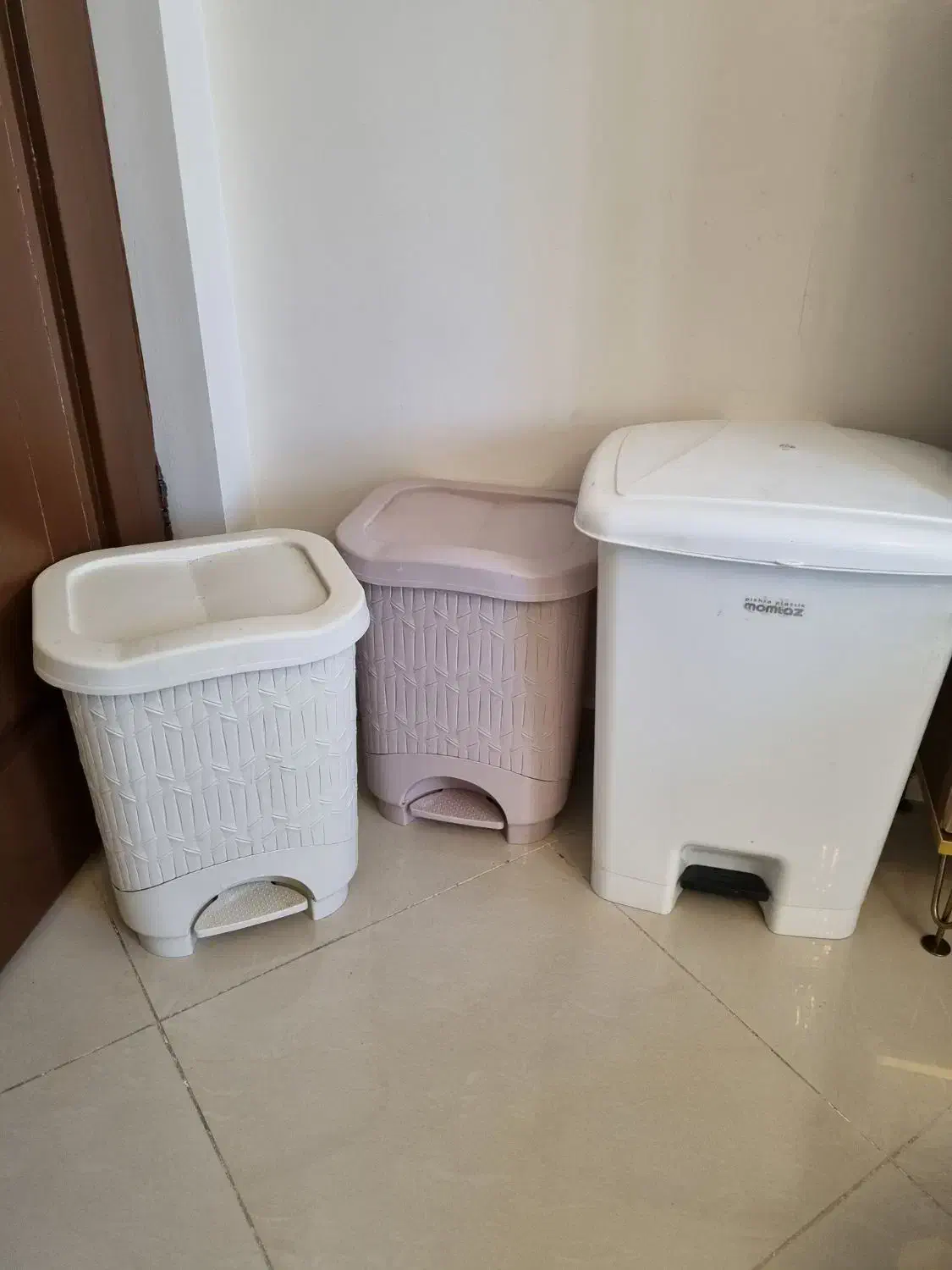 سطل آشغال|لوازم نظافت|کیش, |دیوار