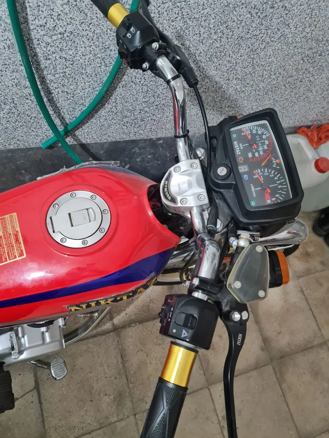 نیکتاز ۲۰۰ دو دیسک مدل ۴۰۴ خشک ۷۰۰ دونه کار|موتورسیکلت|قم, محمد آباد|دیوار