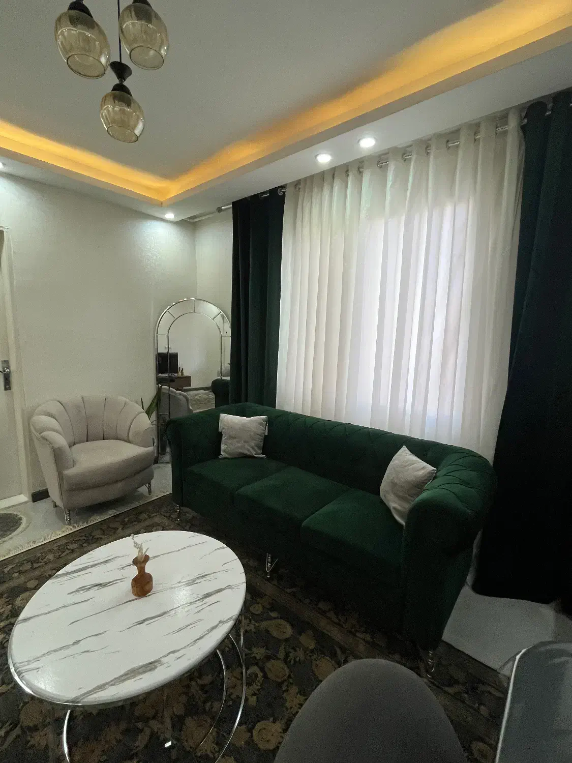 مبل راحتی ۷نفره|مبلمان خانگی و میز عسلی|قزوین, |دیوار