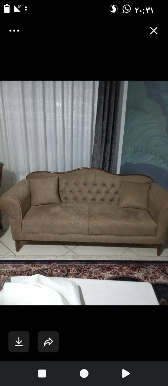 مبل ۸ نفره ۵۰ تومان|مبلمان خانگی و میز عسلی|مشهد, کوه سنگی|دیوار