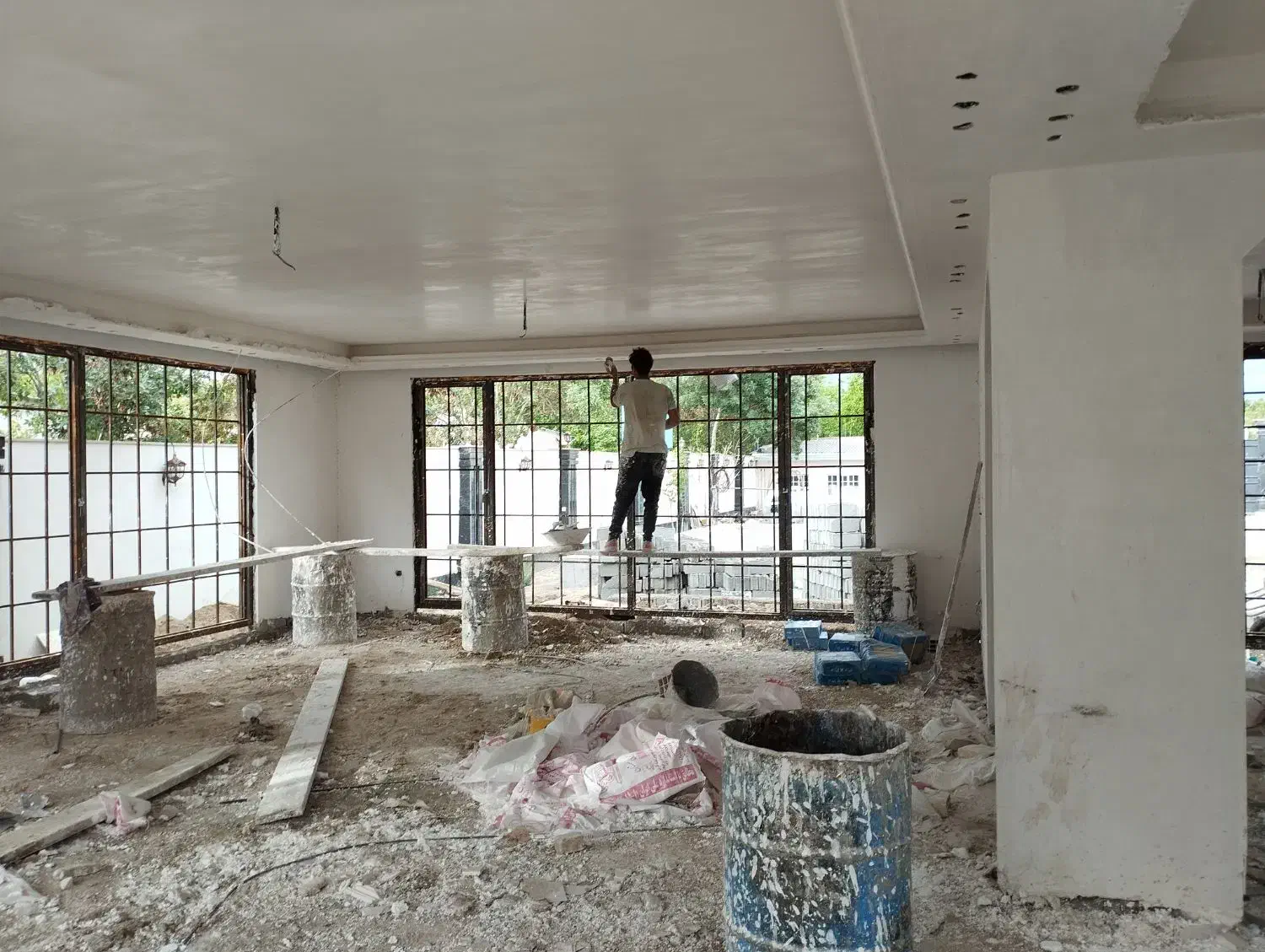 گچکاری ،گچبری،لکه گیری|خدمات پیشه و مهارت|ماهدشت, |دیوار