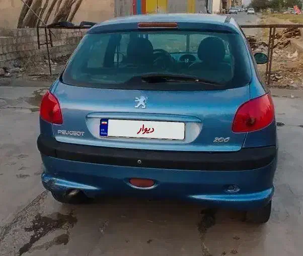 پژو 206 تیپ ۲، مدل ۱۳۹۱|خودرو سواری و وانت|بانه, |دیوار