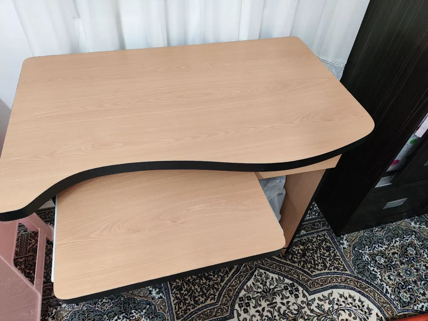 میز کامپیوتر با صندلی همرنگ خودش|میز تحریر و کامپیوتر|بم, |دیوار