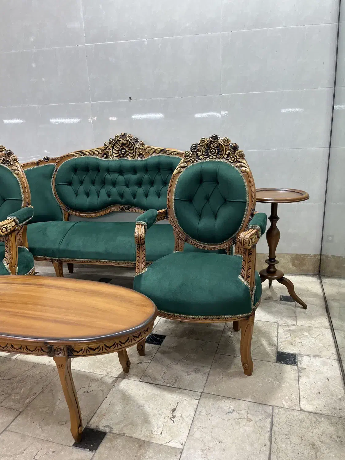 مبلمان لهستانی چوب راش|مبلمان خانگی و میز عسلی|تهران, نازی‌آباد|دیوار