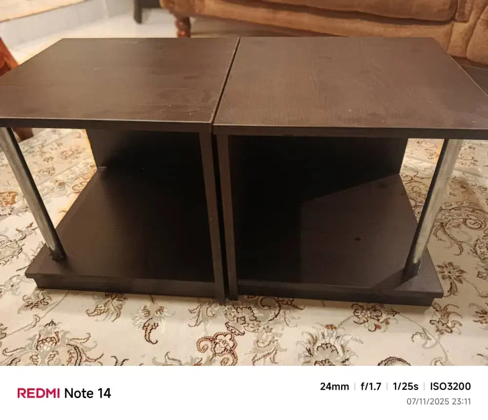 میز جلو مبلی همراه با چهار عدد میز عسلی|مبلمان خانگی و میز عسلی|قزوین, |دیوار