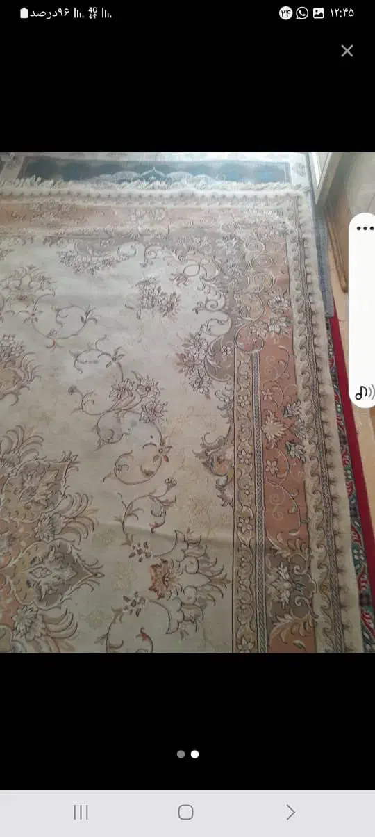 فرش ۱۲متری|فرش|لاران, |دیوار