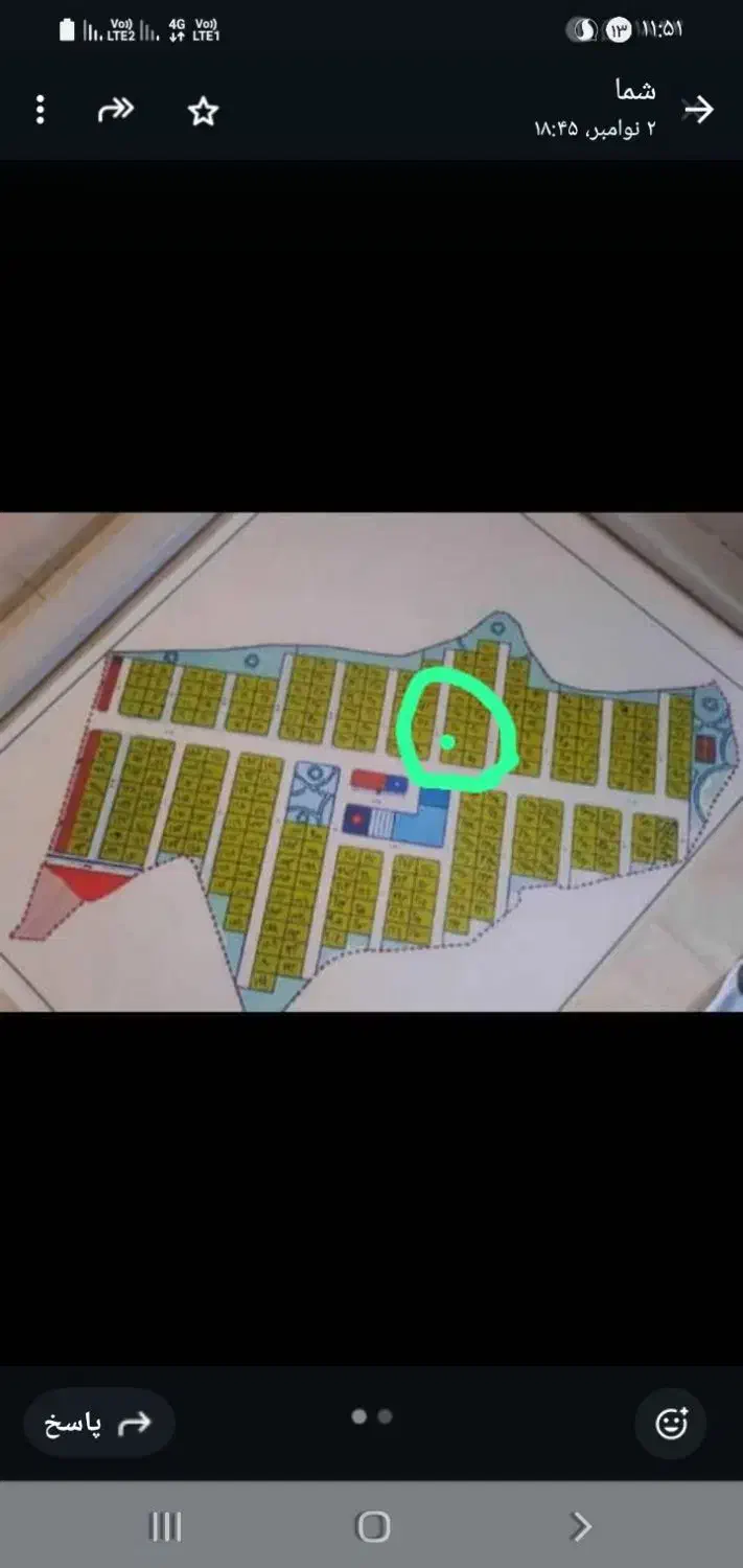 زمین خوابگاه ارتش پلاک ۶۸|فروش زمین و ملک کلنگی|مسجد سلیمان, |دیوار