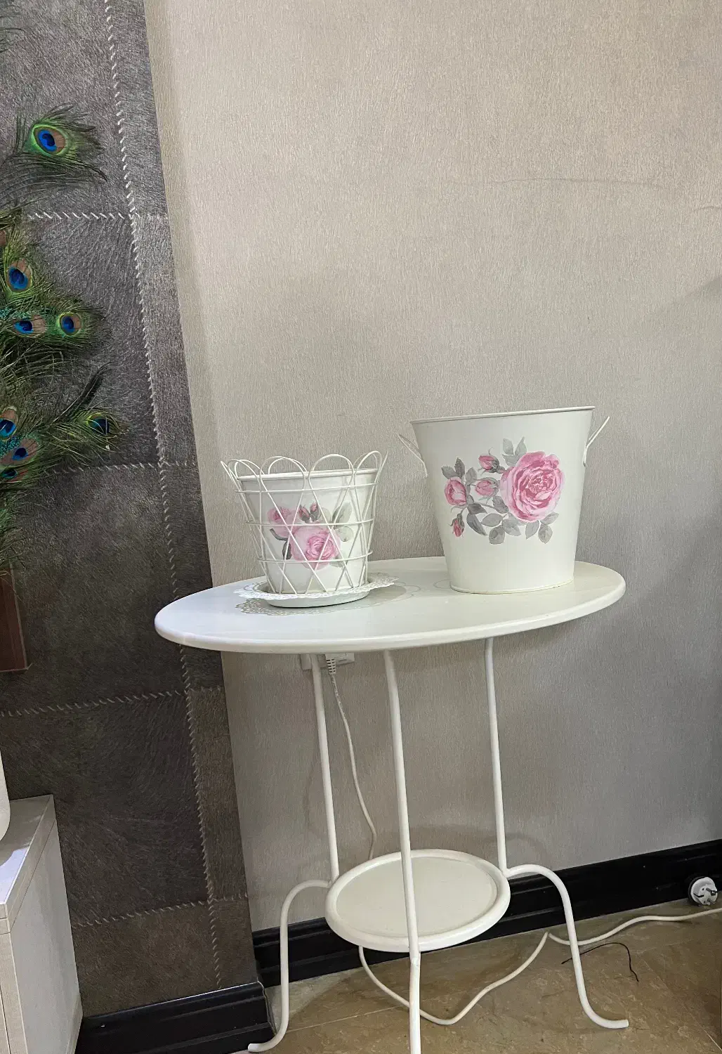 گلدان فلزی ایکیا ترک|صنایع دستی و سایر لوازم تزئینی|قم, سالاریه|دیوار