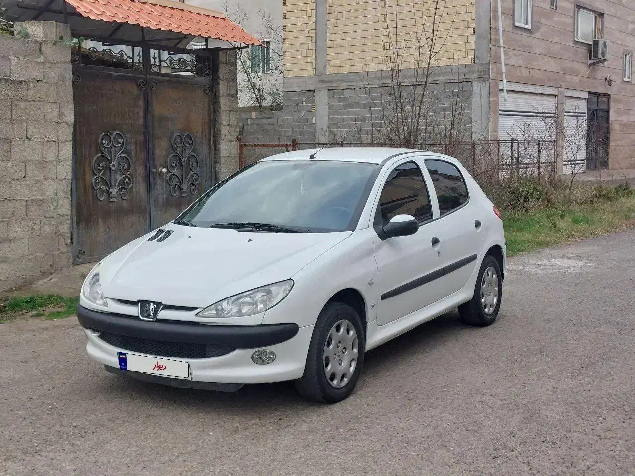 ۲۰۶ تیپ ۵ مدل ۹۶|خودرو سواری و وانت|رشت, حمیدیان|دیوار