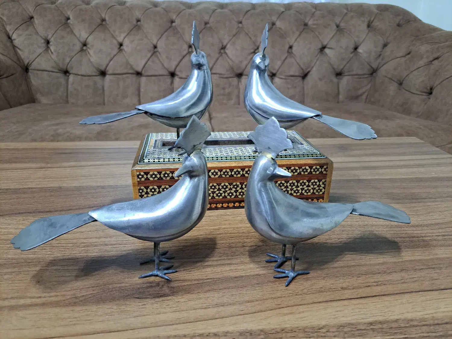 علم سردمی طرح طلاکوب وانواع حیوان چکشی|کلکسیون اشیاء عتیقه|تهران, آهنگ|دیوار