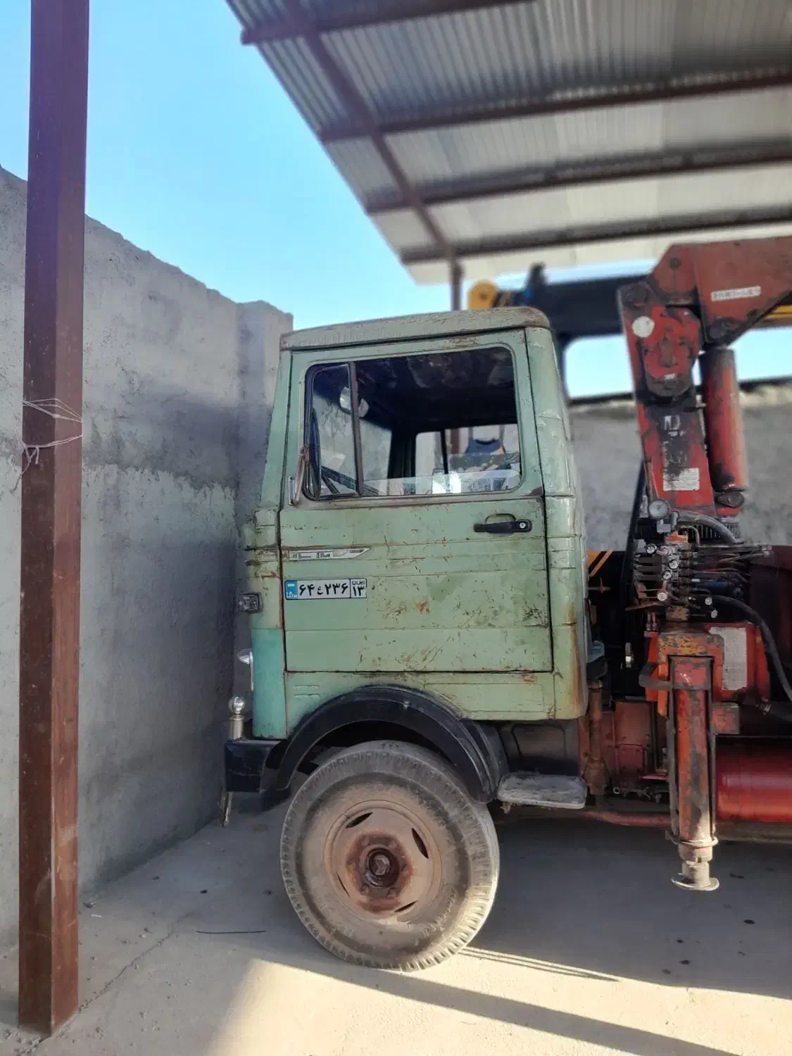 جرثقیل خاور مدل ۷۳|خودرو سنگین|مرودشت, ده بید|دیوار