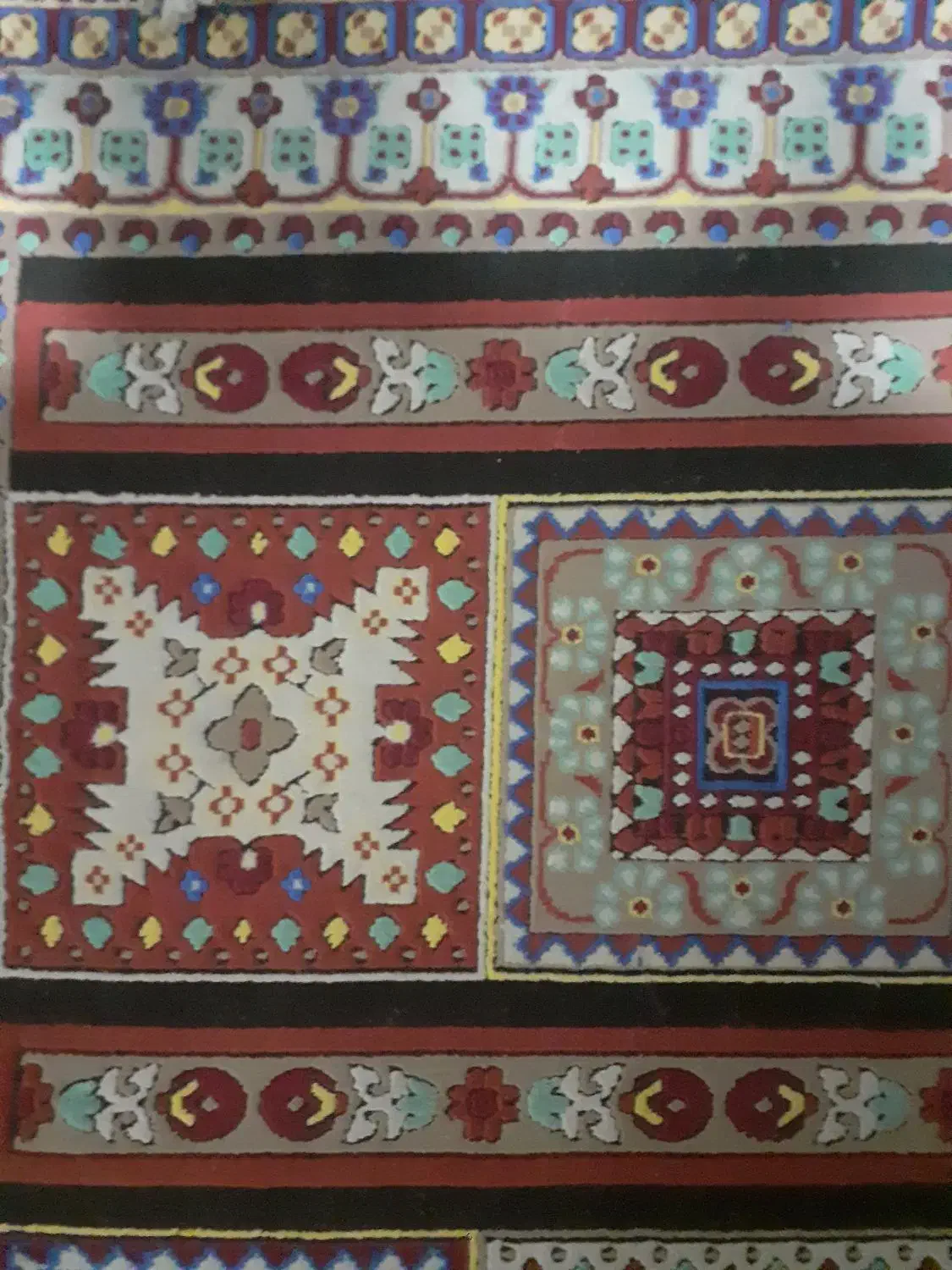 فرش گلیم  ۲متری|فرش|باقرشهر, |دیوار