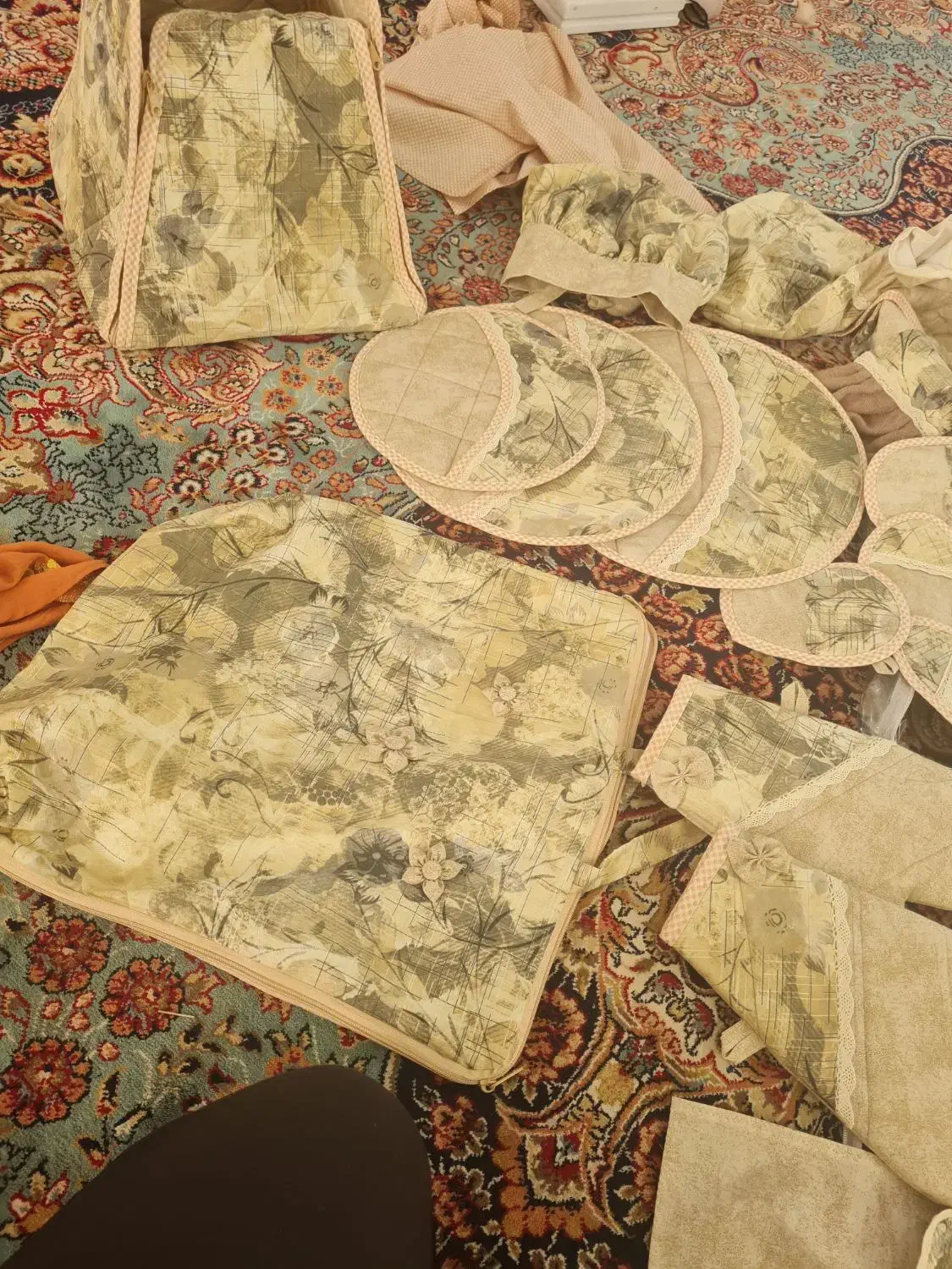 سرویس آشپزخانه با جدید ترین متد|سفره، حوله، دستمال آشپزخانه|سبزوار, ابوریحان|دیوار