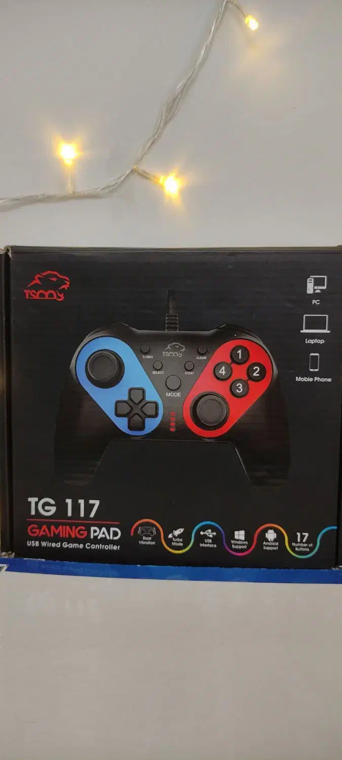 دسته ی بازی مدل تسکو TG 117 دو عدد|کنسول، بازی ویدئویی و آنلاین|قم, شهرک شهرداری|دیوار