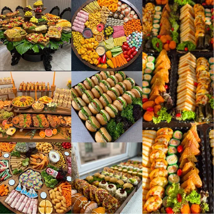 پکیج فینگرفود،بادکنک آرایی،گل آرایی،میکاپ و شنیون|خدمات پذیرایی، مراسم|مشهد, هدایت|دیوار