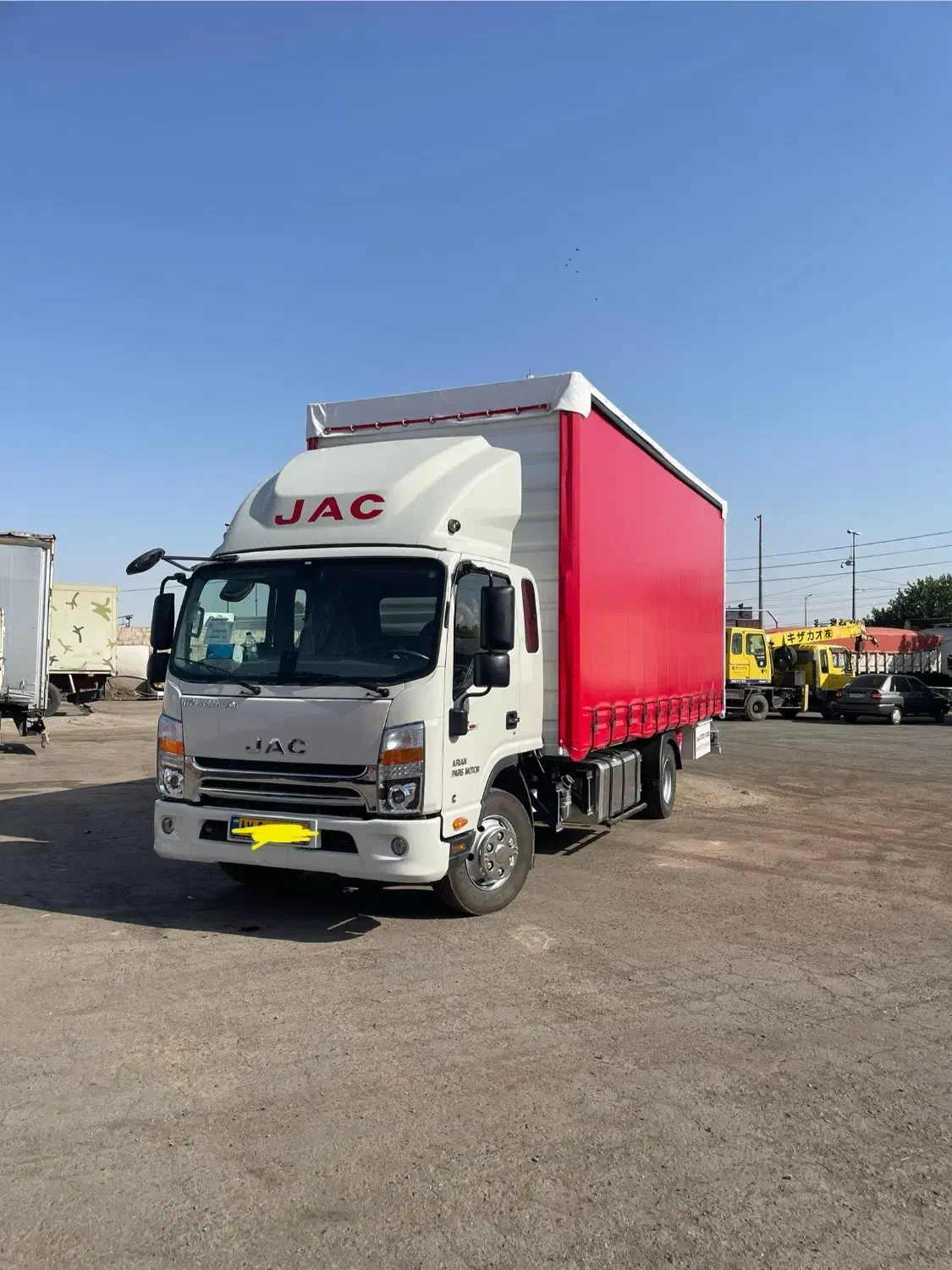 جک ۹ تن مسقف چادری ۴۰۴|خودرو سنگین|گنبد کاووس, |دیوار