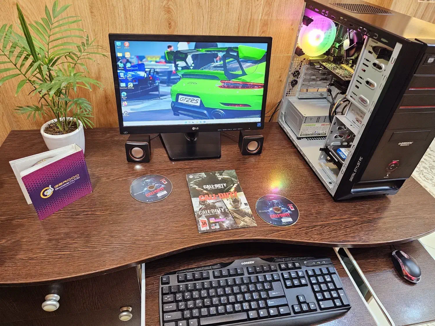 کامپیوتر خانگی گیمینگ رم ۸ فول تجهیزات|رایانه رومیزی|اصفهان, عسگریه|دیوار