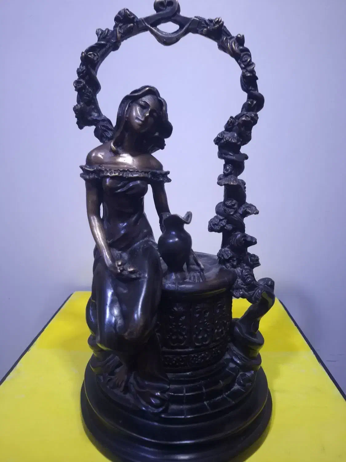 مجسمه ی تمام برنز مومی مدل ایتالیایی|صنایع دستی و سایر لوازم تزئینی|گناباد, |دیوار