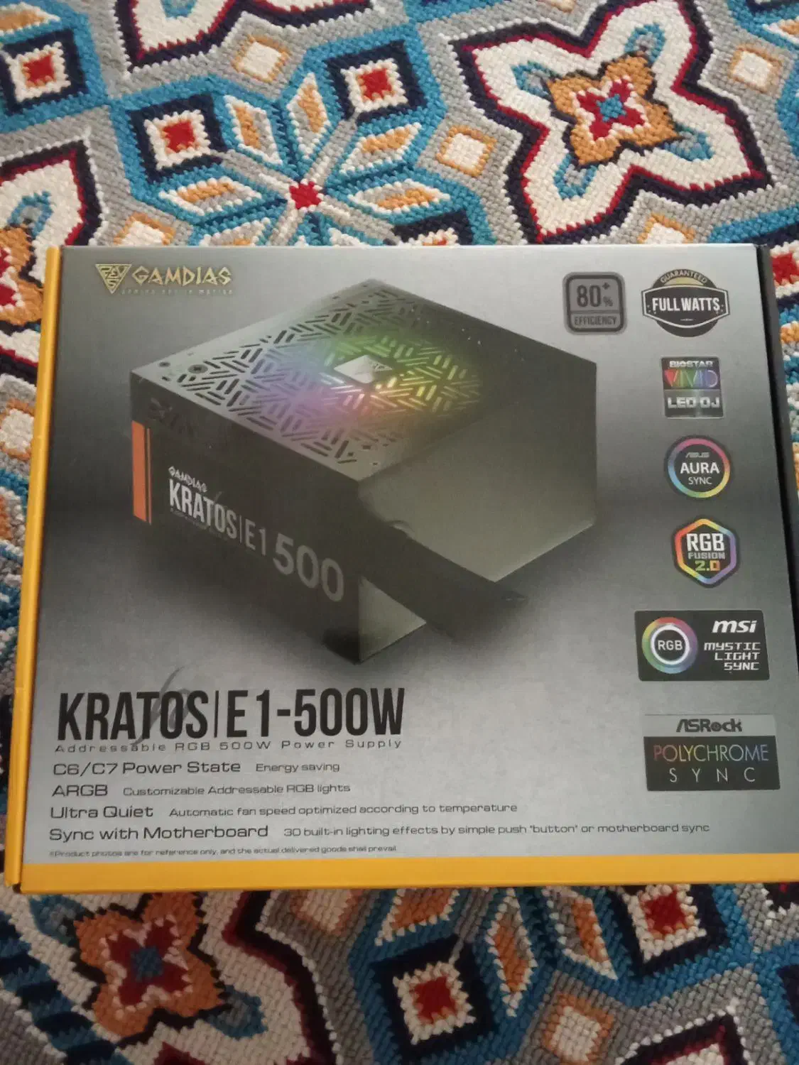 منبع تغذیه 500وات کراتوس|قطعات و لوازم جانبی رایانه|علی‌آباد کتول, |دیوار