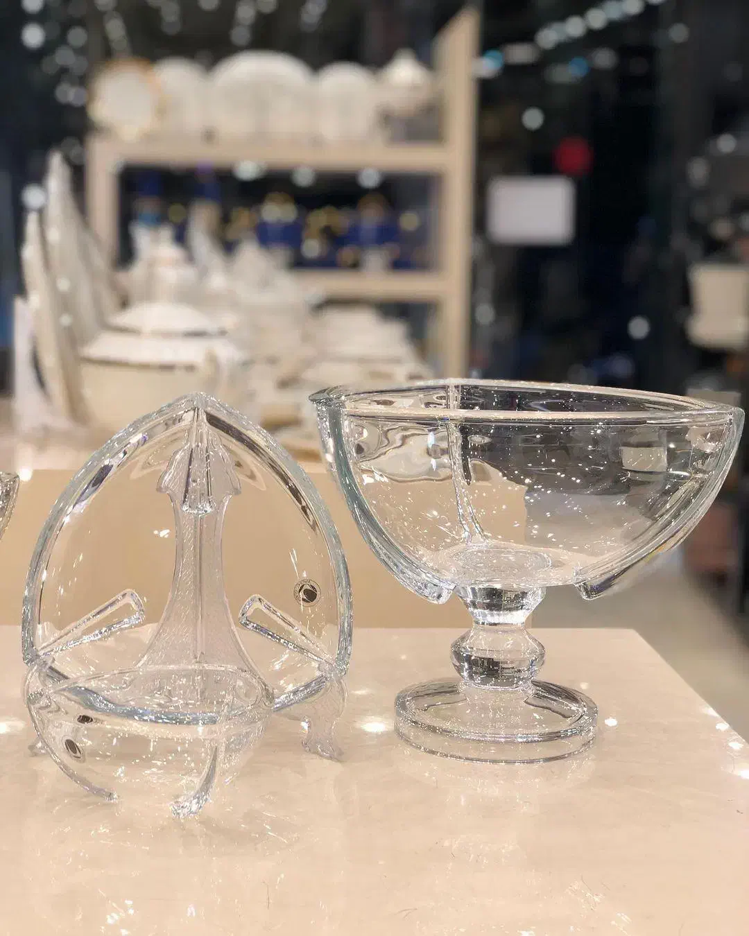 سرویس کریستال ۱۲ نفره ساخت چین آکبند|ظروف سرو و پذیرایی|تهران, شوش (باغ آذری)|دیوار