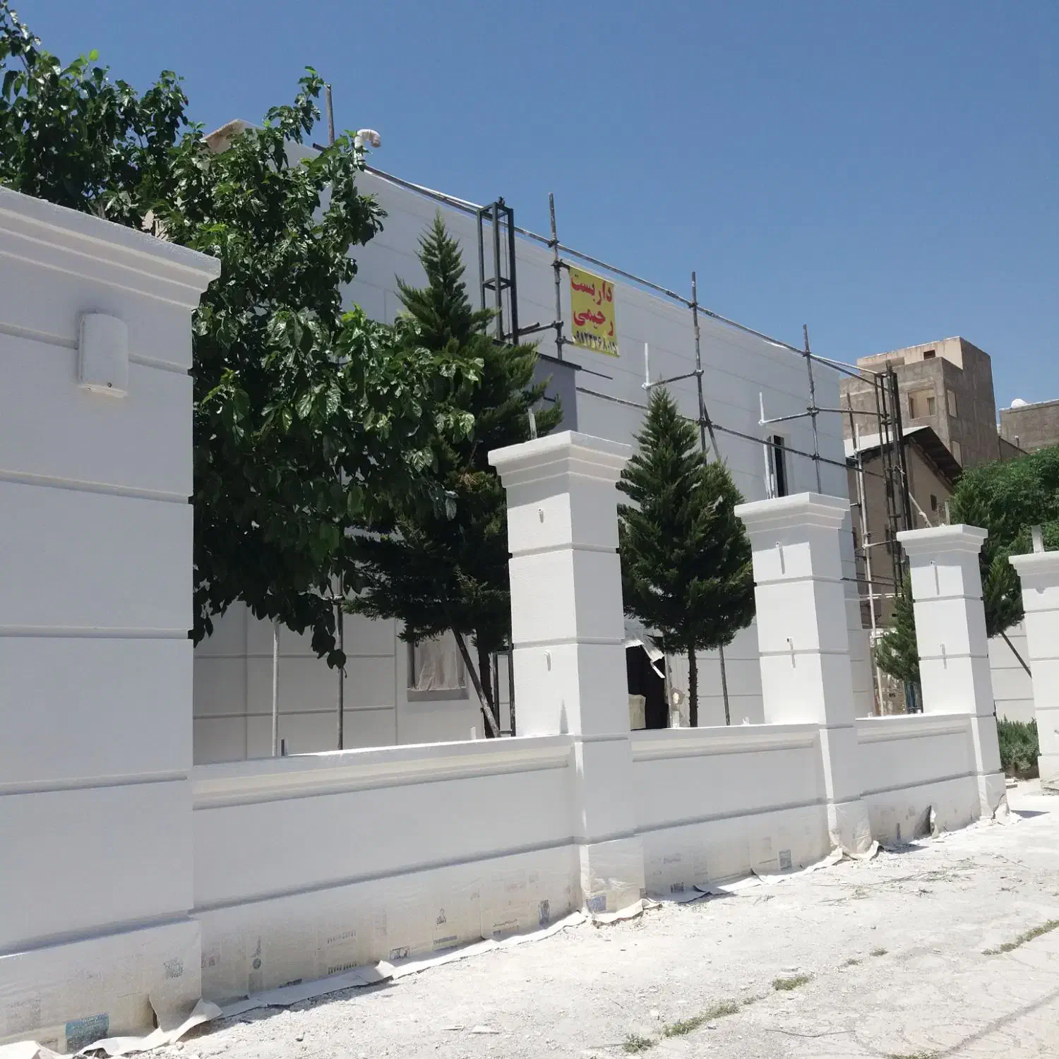 نقاشی ساختمان رنگ نما و کنیتکس|خدمات پیشه و مهارت|رباط‌کریم, مسکن مهر آبشناسان|دیوار