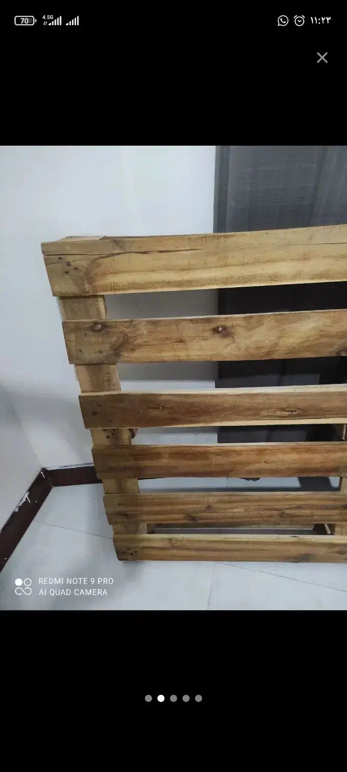 پالت چوبی|کتابخانه، شلف، قفسه‌های دیواری|کرج, باغستان|دیوار