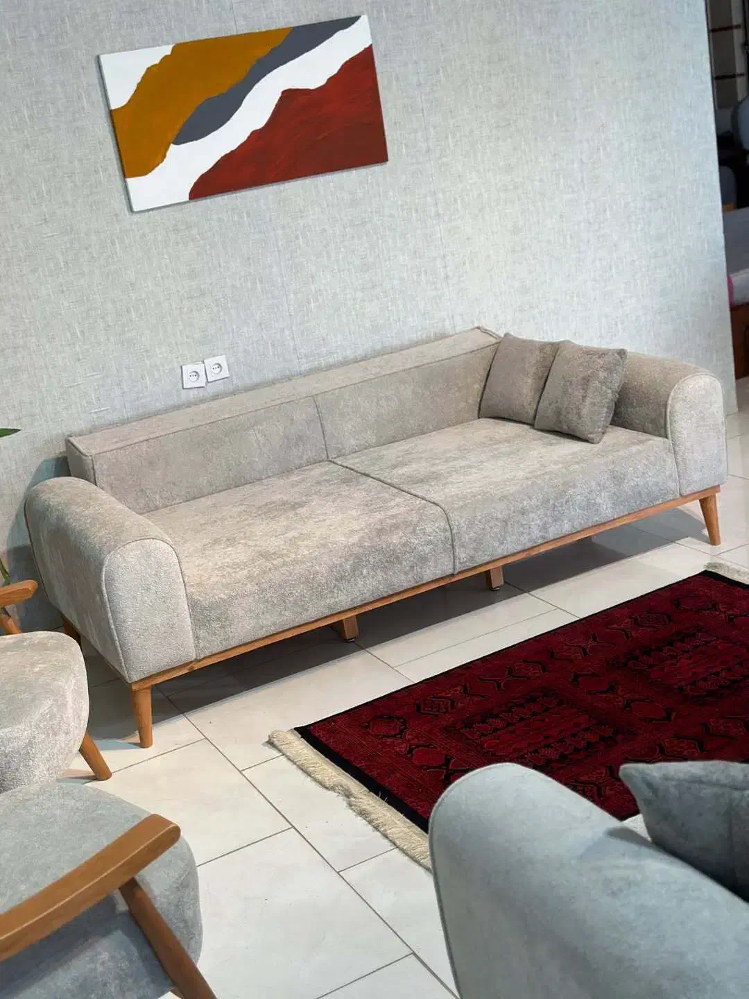 مبل راحتی مدل ۷۴۳/اقساط/باضمانت دوساله/رنگبندی|مبلمان خانگی و میز عسلی|بابل, |دیوار