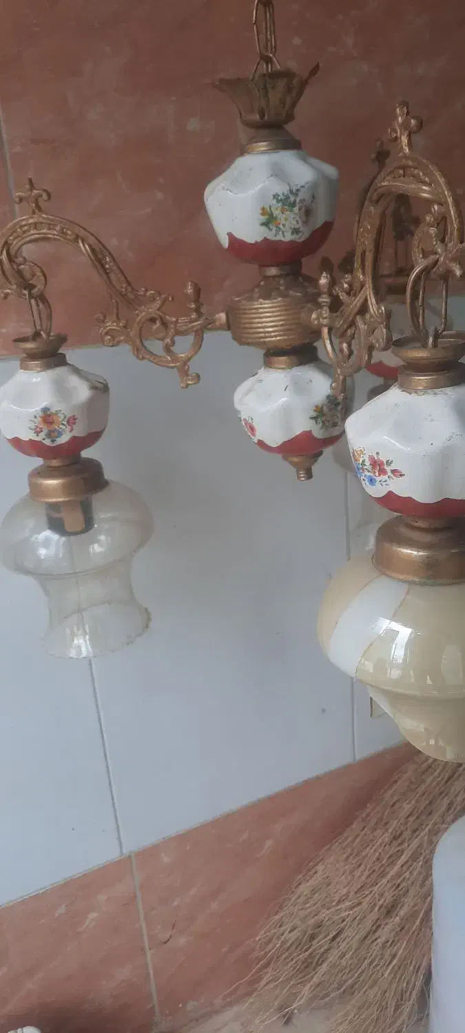 لوستر|لوستر و چراغ آویز|اردبیل, |دیوار