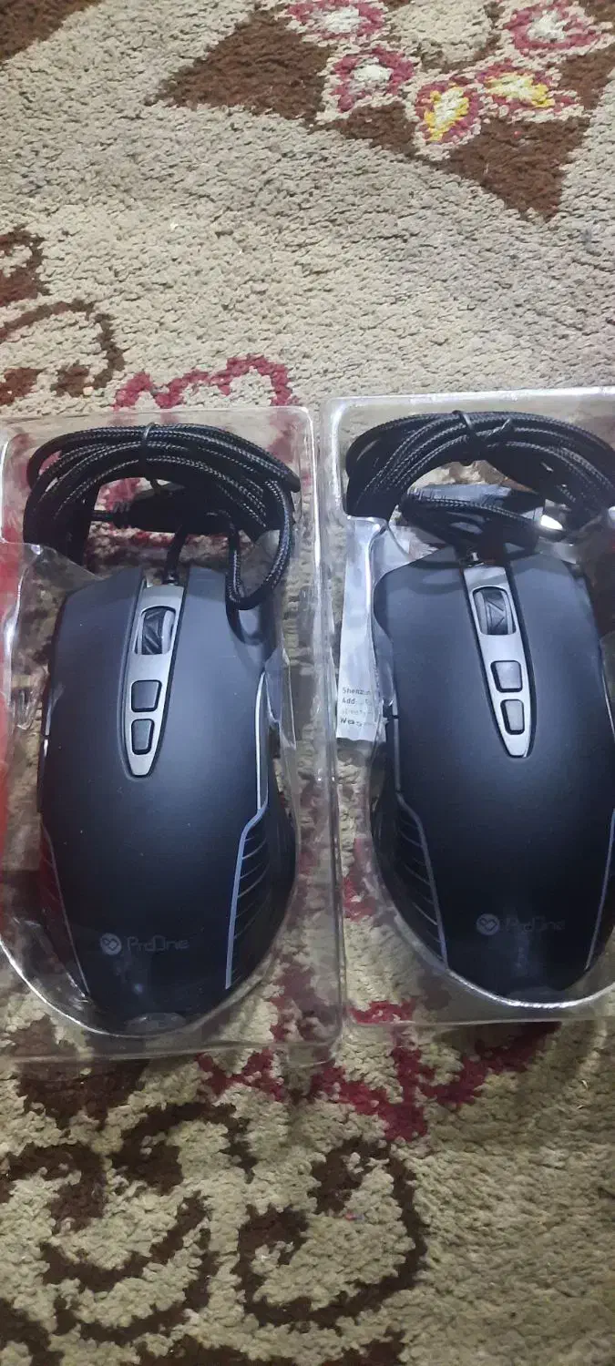 دو عدد موس کاممپیوتر|قطعات و لوازم جانبی رایانه|رشت, معلولین|دیوار