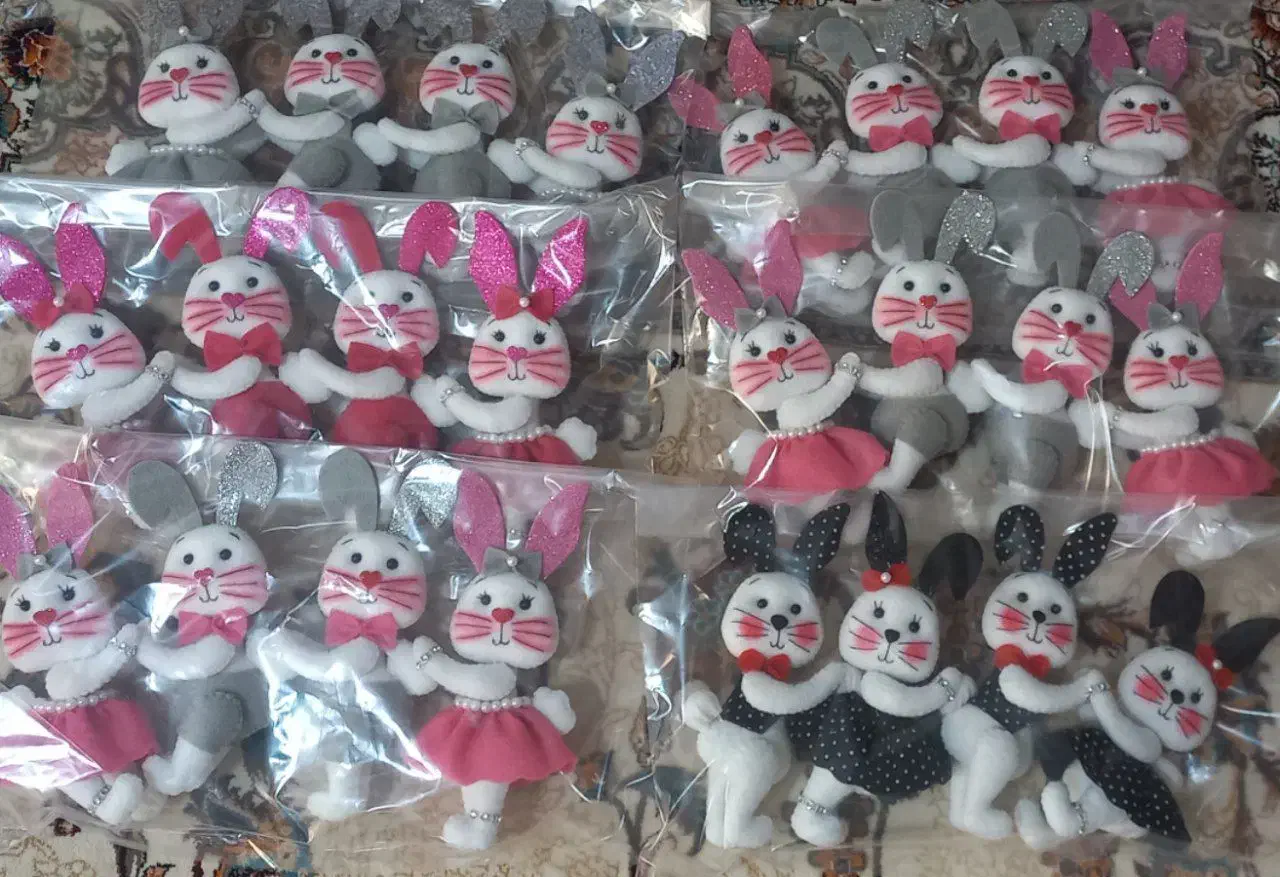 ریسه خرگوش تی وی|صنایع دستی و سایر لوازم تزئینی|اصفهان, امیرعرب|دیوار