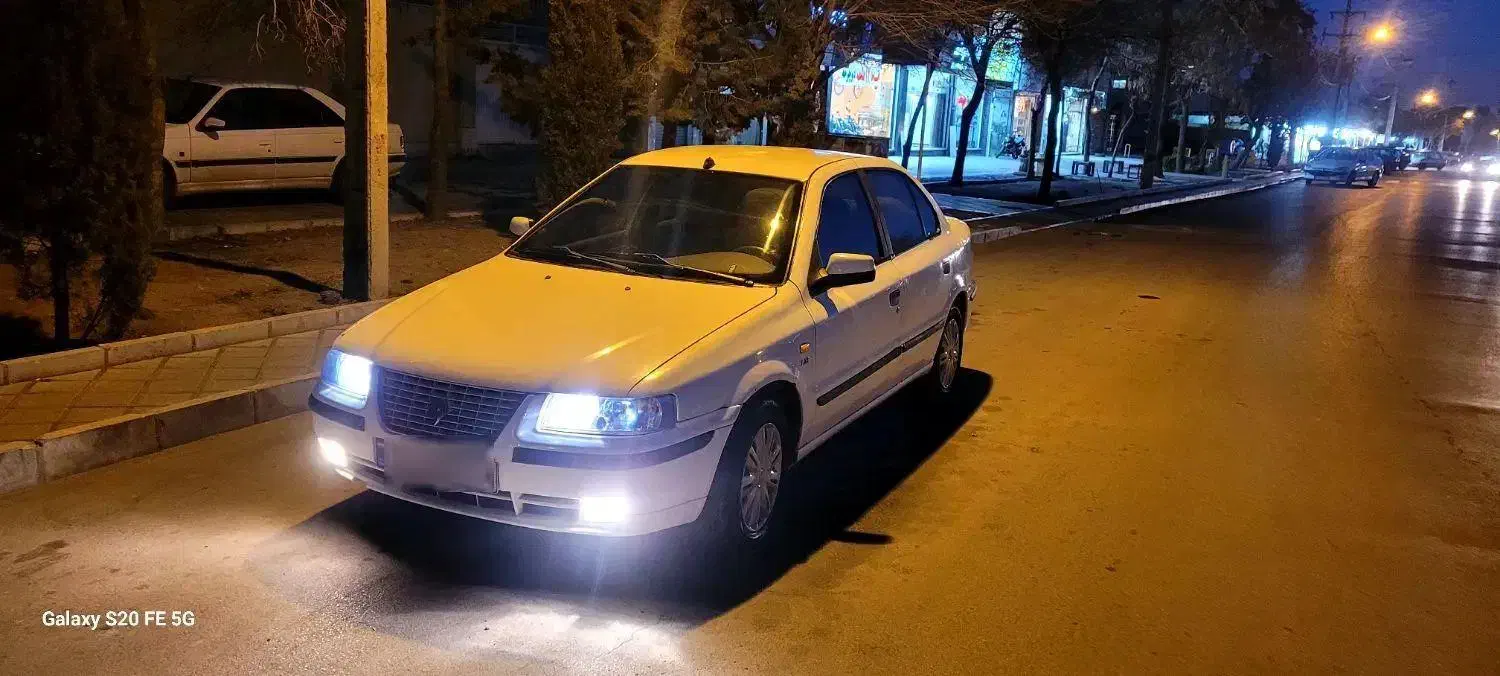 سمند LXدوگانه سوز مدل۹۴سفید|خودرو سواری و وانت|قزوین, |دیوار