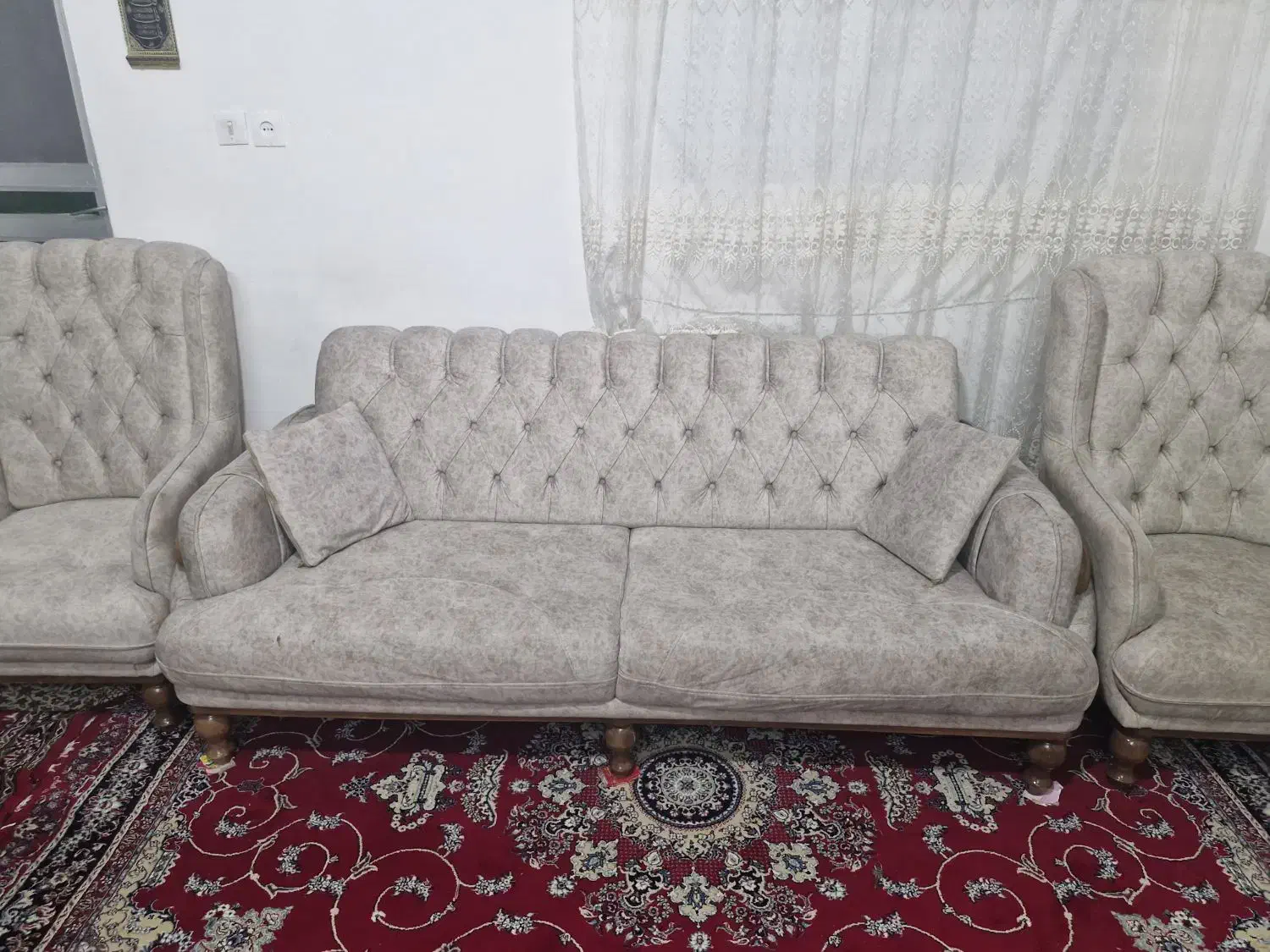 مبل ۵ نفره|مبلمان خانگی و میز عسلی|ساوه, |دیوار