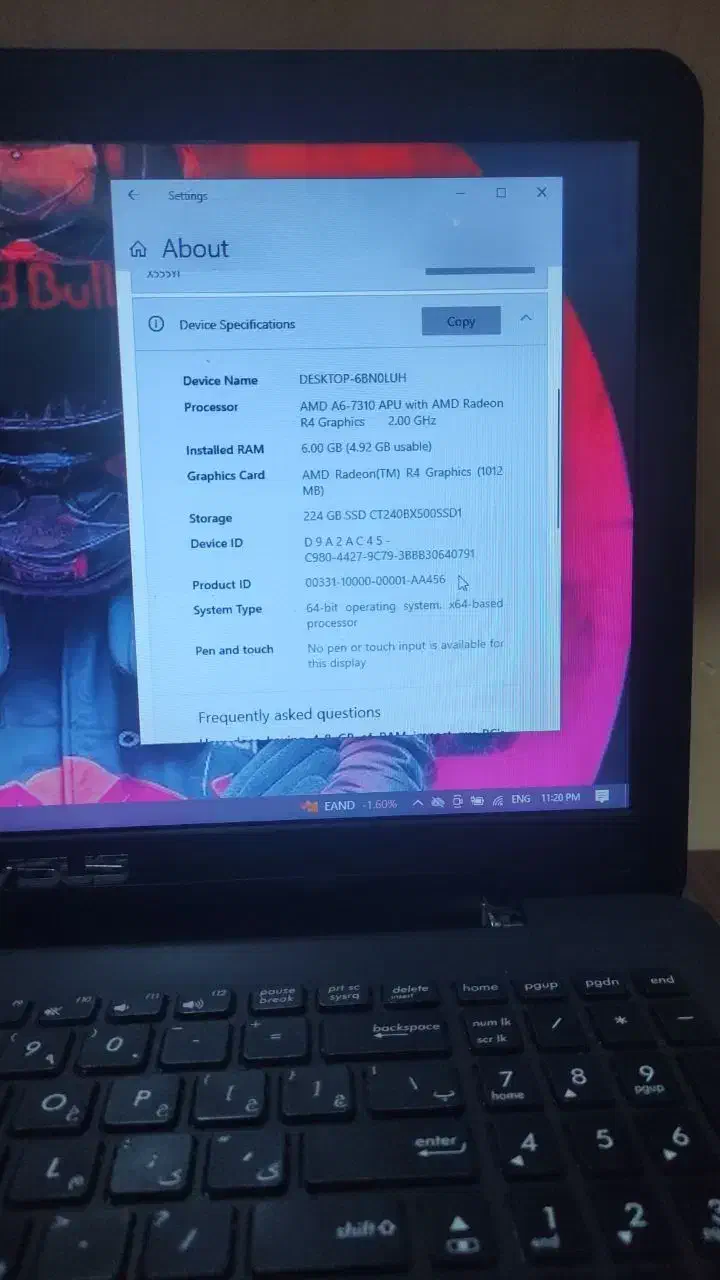 لپتاپ ایسوس|رایانه همراه|قم, زنبیل آباد|دیوار