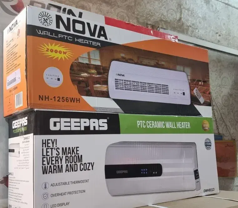 هیتر بخاری برقی پنلی پانلی دیواری اسپلیتی اصلی|بخاری، هیتر، شومینه|اصفهان, عباس‌آباد|دیوار