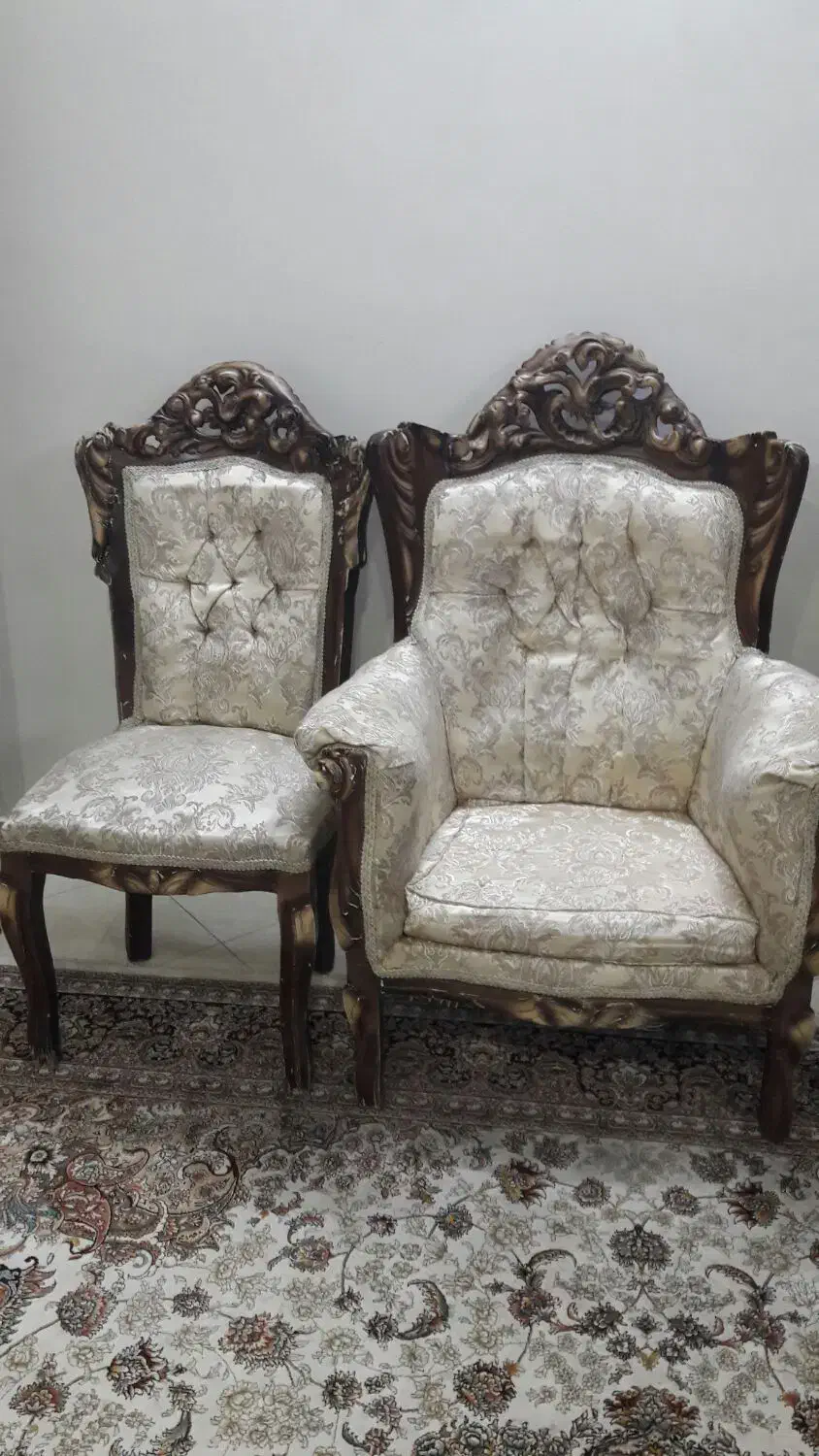 مبل استیل  9 نفره  چوب اصل|مبلمان خانگی و میز عسلی|تهران, افسریه شمالی|دیوار