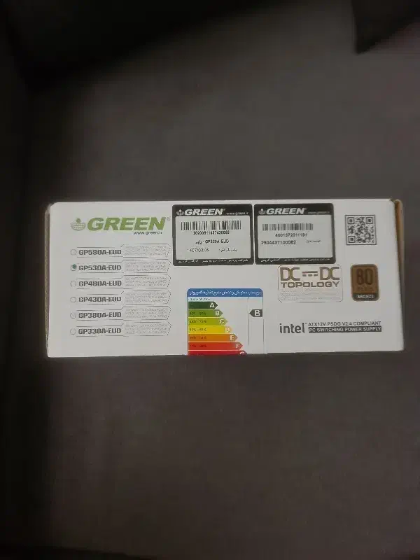 پاور گرین 530w با گارنتی|قطعات و لوازم جانبی رایانه|تهران, گلستان (شهرک راه آهن)|دیوار