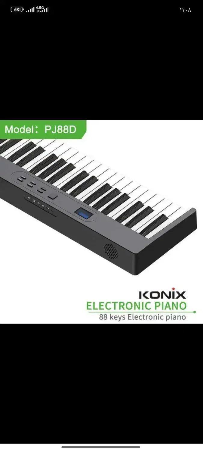 پیانو کونیکس اصل مدلPJ88D کیفیت صدا استریو|پیانو، کیبورد، آکاردئون|همدان, |دیوار