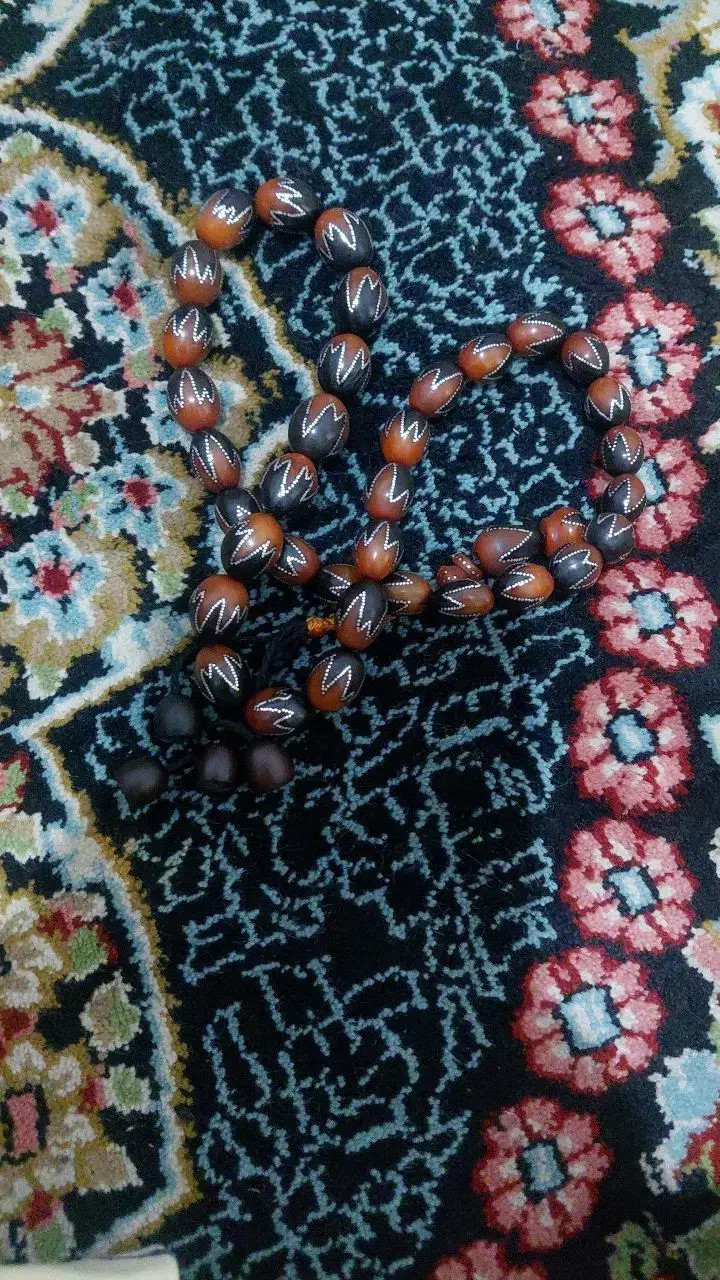 تسبیح داس نقره کوب|زیورآلات و اکسسوری|کرمان, |دیوار