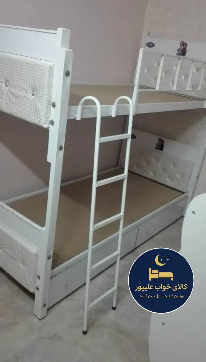 تخت خواب دوطبقه (کد۲۴)|تخت و سرویس خواب|مشهد, طلاب|دیوار