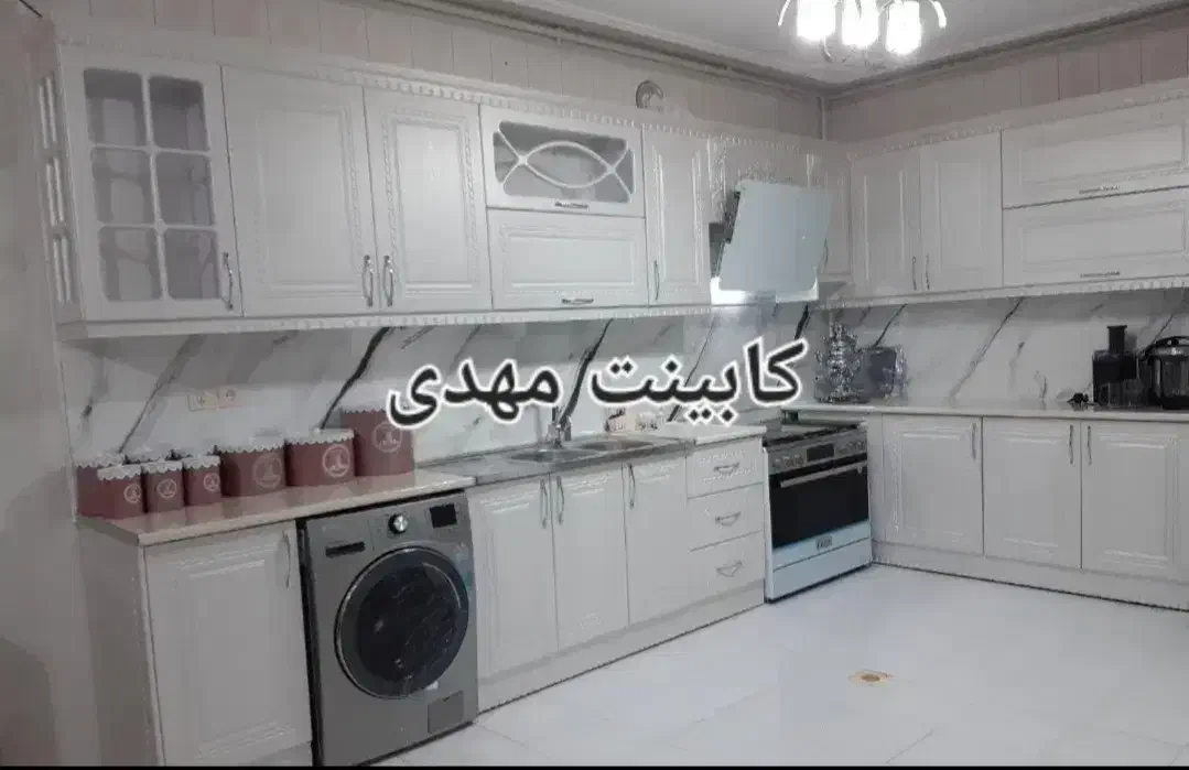 کابینت آماده رنگ بتنی کد jhy8876v|مصالح و تجهیزات ساختمان|سنگر, |دیوار