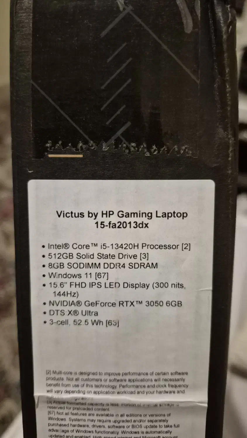 لپتاپ اچ پی ویکتوس hp vitus|رایانه همراه|اصفهان, شیخ اشراق|دیوار