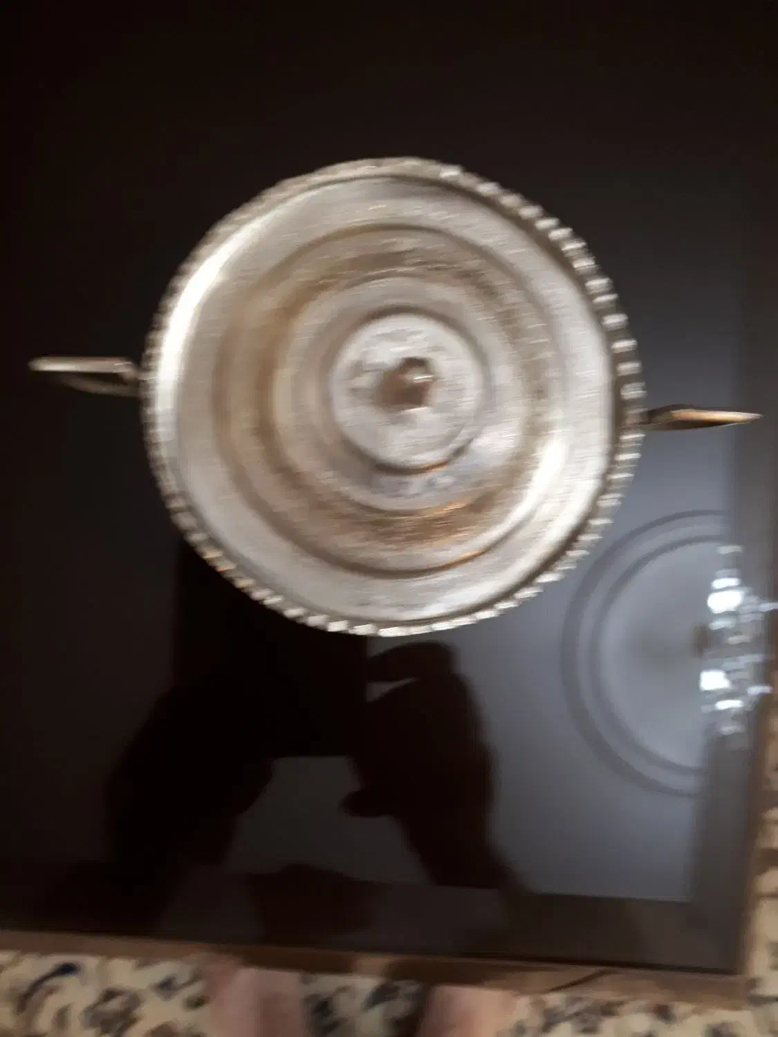 قندان  جنس نقره با عیار ۸۵|کلکسیون اشیاء عتیقه|زنجان, |دیوار