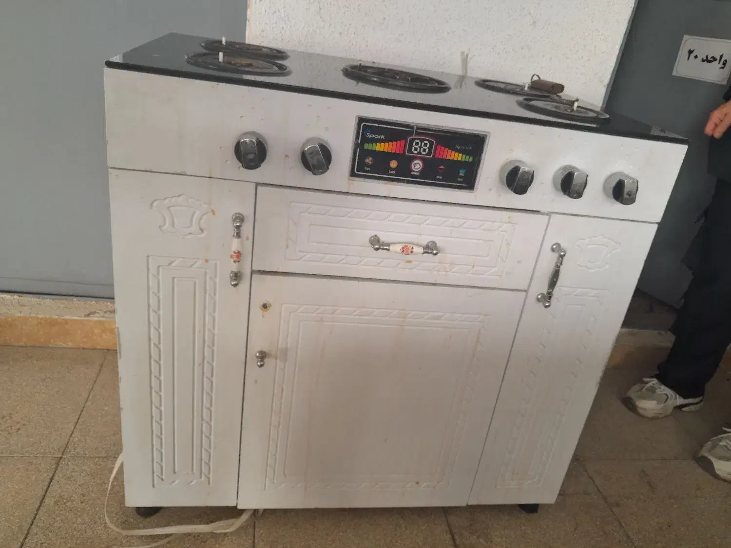 گاز کمد دار|اجاق گاز و لوازم برقی پختوپز|رشت, گلباغ نماز|دیوار