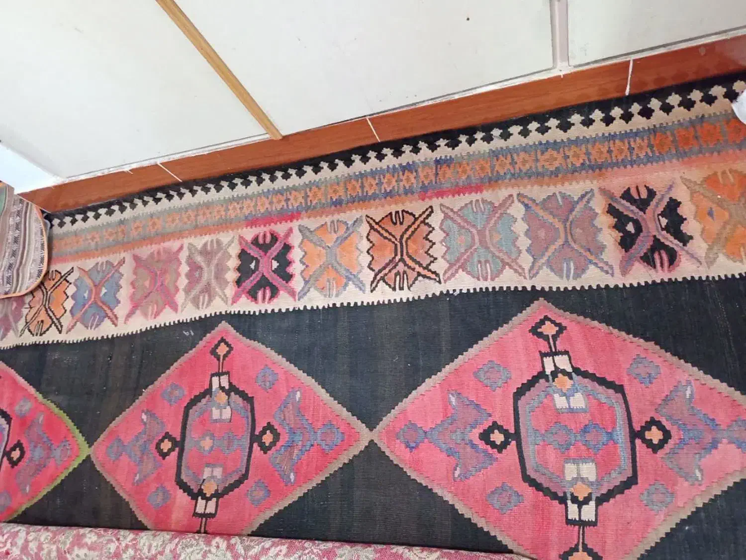 گلیم ۳متری|گلیم، جاجیم، گبه|زنجان, |دیوار