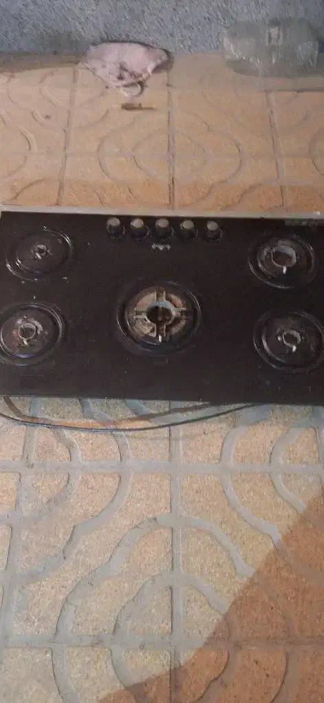 گاز صفحه ای شیشه ای|اجاق گاز و لوازم برقی پختوپز|شاهینشهر, خانه کارگر|دیوار