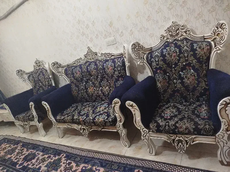 مبلمان 4نفره|مبلمان خانگی و میز عسلی|محمدشهر, محمدشهر|دیوار